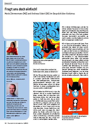 Vorschauseite 1: Fragt uns doch einfach!