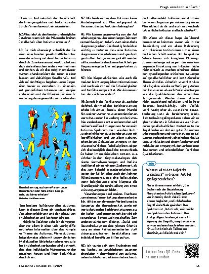 Vorschauseite 4: Fragt uns doch einfach!