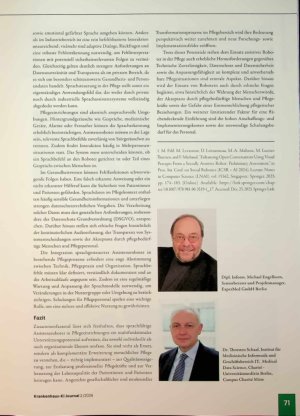 Vorschauseite 2: Sprachsteuerung für assistive Roboter in der Pflege - Technik, Pflegepraxis und Organisation
