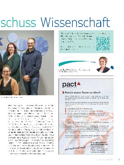 Vorschauseite 2: Der Fachausschuss Wissenschaft