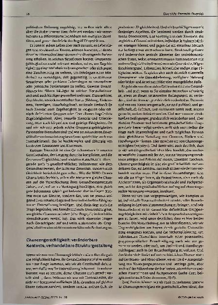 Vorschauseite 3: Der neue Fokus auf Chancengerechtigkeit in der Palliativversorgung