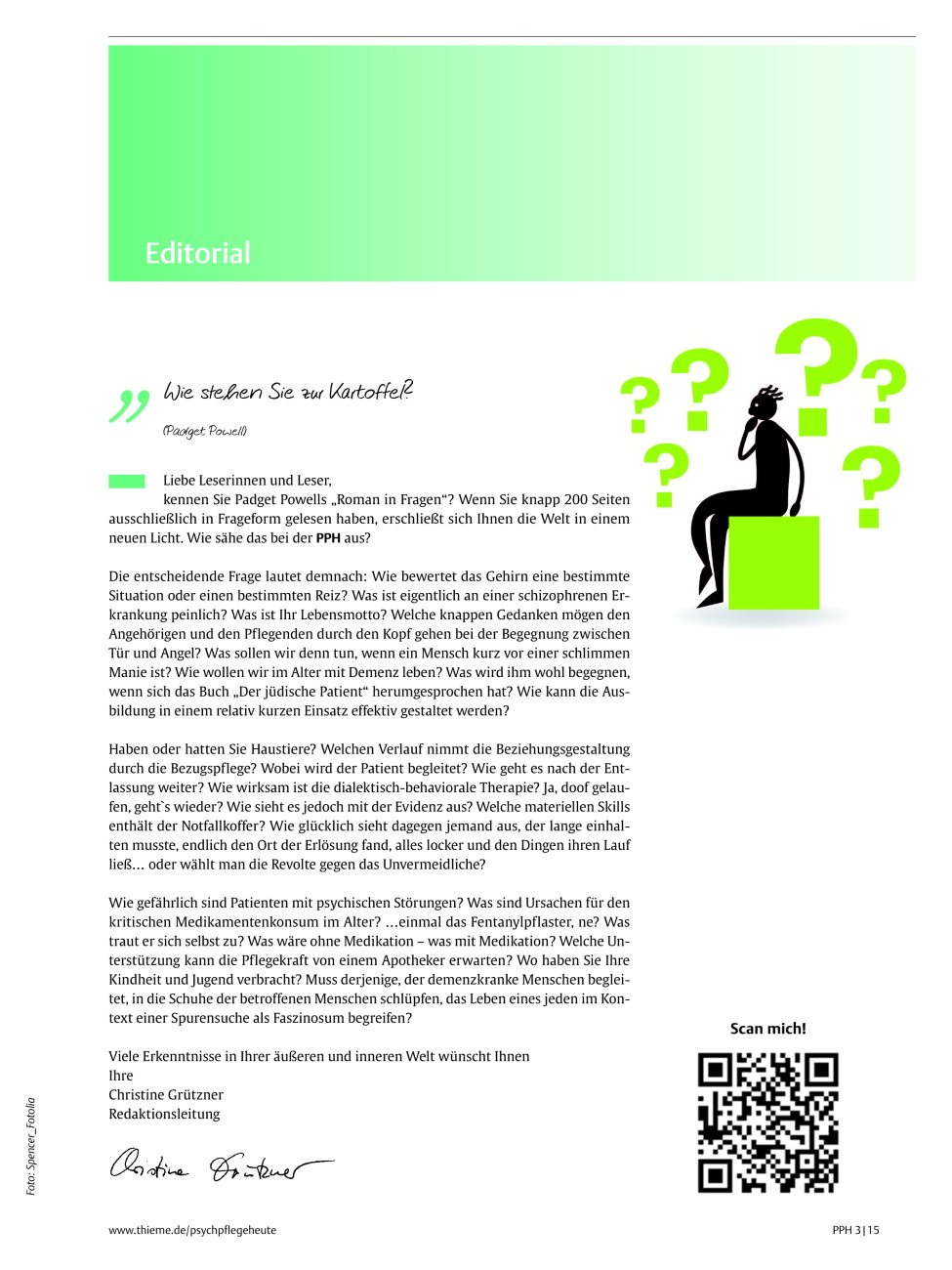 Vorschauseite 1: Editorial