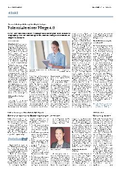 Vorschauseite 1: Potenziale einer Pflege 4. 0