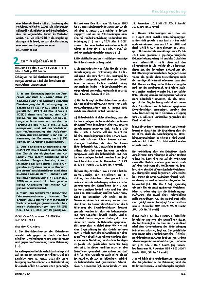 Vorschauseite 2: 1. Zum Hausverbot