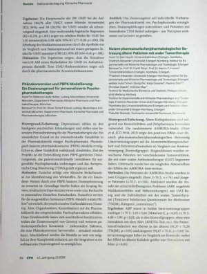 Vorschauseite 4: 3. Gemeinsame Doktorandentagung Klinische Pharmazie Zwischen Weißwurst und Wissenschaft