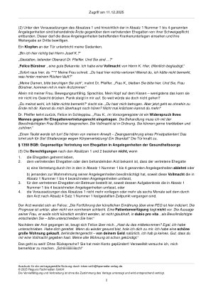 Vorschauseite 2: Widerspruch – ein Betreuungskrimi