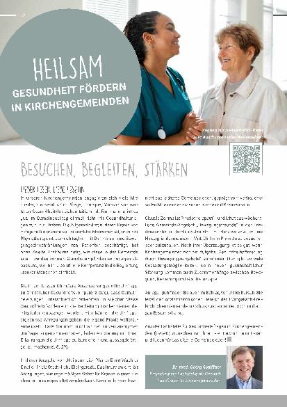 Vorschauseite 1: Heilsam Gesundheit fördern in Kirchengemeinden