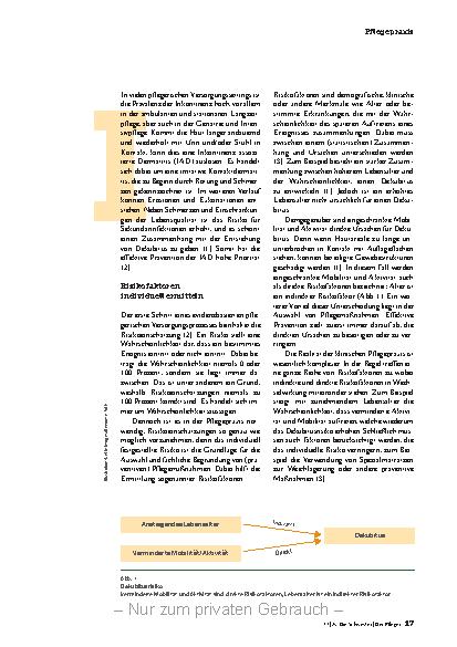 Vorschauseite 2: Das Risiko evidenzbasiert einschätzen