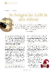Vorschauseite 1: So bringen Sie Licht in den Advent