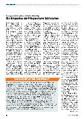 Vorschauseite 1: Bundesgesundheitsministerium konkretisiert Vorschläge. Die Eckpunkte der Pflegereform 2021 stehen.