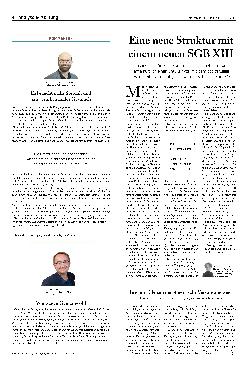 Vorschauseite 1: Eine neue Struktur mit einem neuen SGB XIII