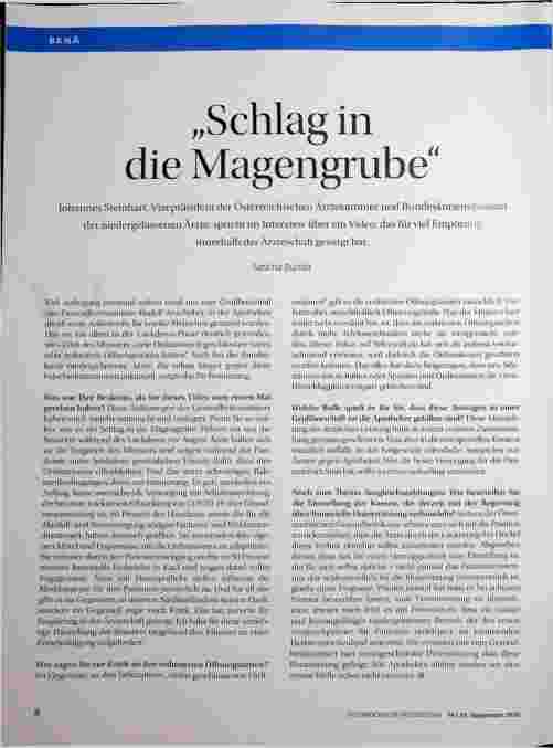 Vorschauseite 1: Schlag in die Magengrube.
