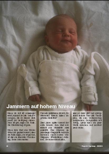 Vorschauseite 1: Jammern auf hohem Niveau