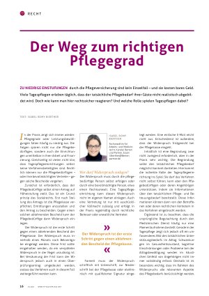 Vorschauseite 1: Der Weg zum richtigen Pflegegrad