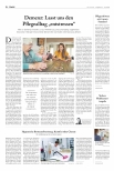 Vorschauseite 1: Demenz: Lasst uns den Pflegealltag „entstressen“.
