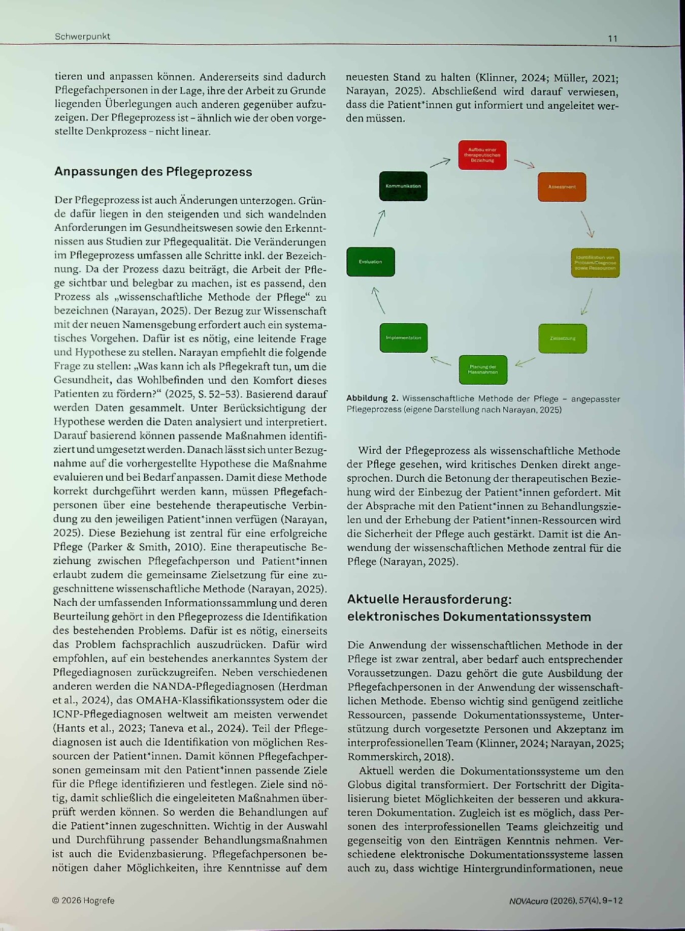 Vorschauseite 3: Ohne Pflegeprozess keine professionelle Pflege