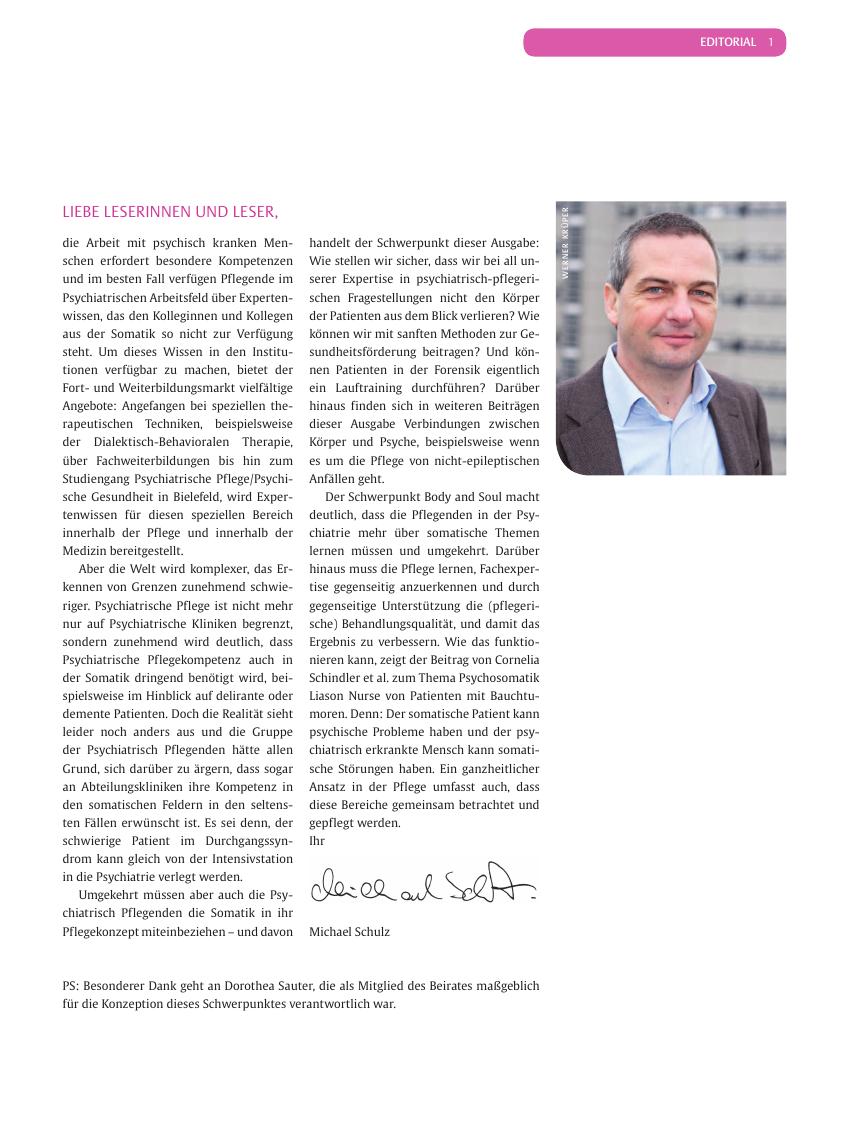 Vorschauseite 1: Editorial