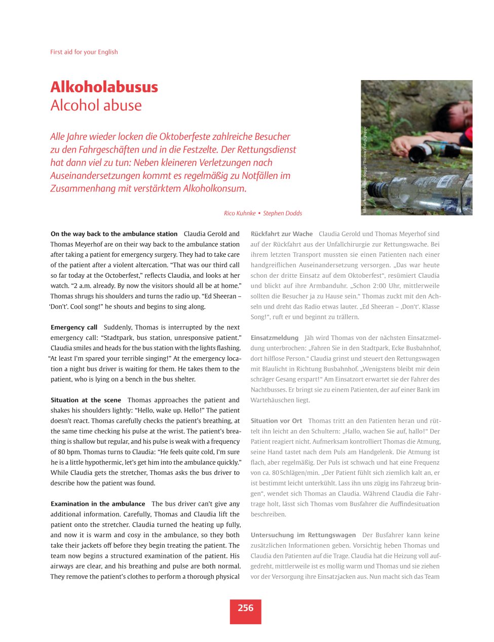 Vorschauseite 1: Alkoholabusus - Alcohol abuse