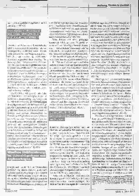 Vorschauseite 3: Haftung, Kosten und Qualität