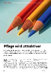 Vorschauseite 1: Pflege wird attraktiver
