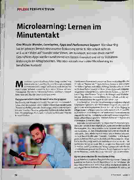 Vorschauseite 1: Microlearning: Lernen im Minutentakt