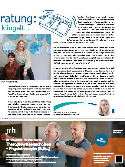 Vorschauseite 2: Die IFK-Abrechnungsberatung: Wenn das Telefon (fast) durchgehend klingelt