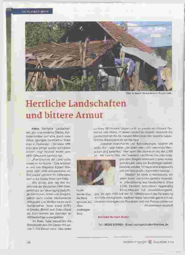 Vorschauseite 1: Herrliche Landschaften und bittere Armut