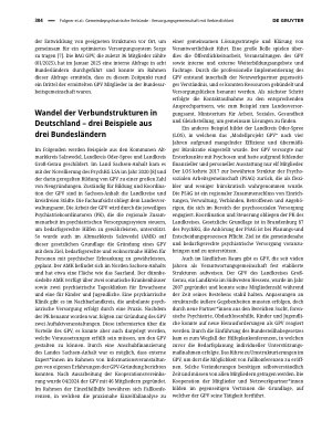 Vorschauseite 2: Gemeindepsychiatrische Verbünde - Versorgungsgemeinschaft mit Verbindlichkeit