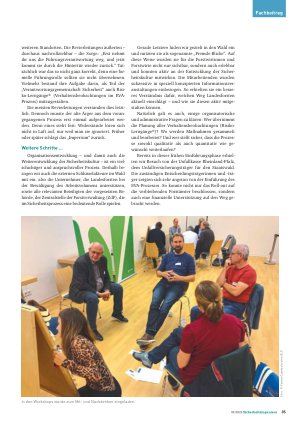 Vorschauseite 4: Best Practice Landesforsten Rheinland-Pfalz BBS in der Waldarbeit – Teil 2