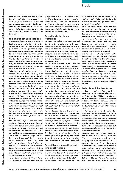 Vorschauseite 2: Jede: r kann Schreiben lernen Schreibkompetenz in Berufsausbildung und Berufsalltag