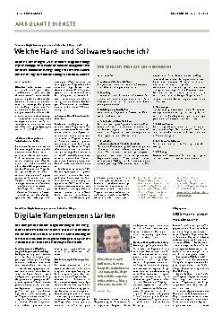 Vorschauseite 1: Welche Hardund Software brauche ich?