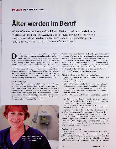 Vorschauseite 1: Älter werden im Beruf