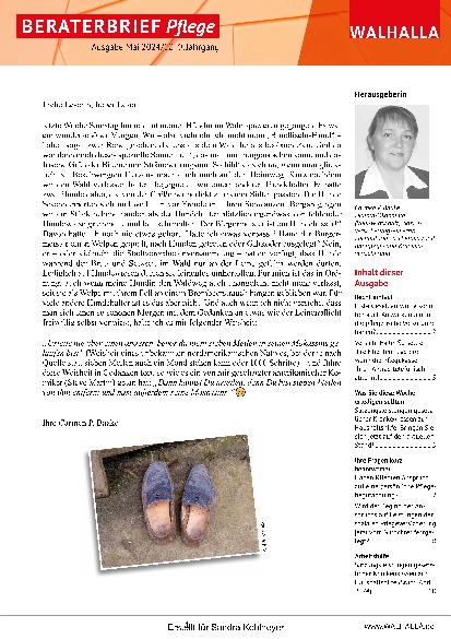 Vorschauseite 1: Beraterbrief Pflege 10-2024