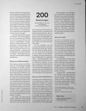 Vorschauseite 2: Evidenz sucht Gehör
