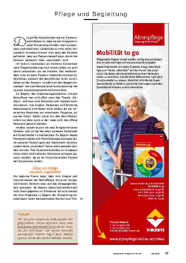 Vorschauseite 2: Begleitung im ewigen Augenblick