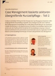 Vorschauseite 1: Case Management-basierte sektorenübergreifende Kurzzeitpflege - Teil 2