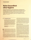 Vorschauseite 1: Keine Gesundheit ohne Hygiene