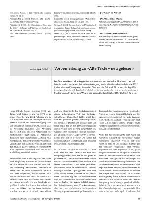 Vorschauseite 6: Wie hältst Du’s mit der Haltung? 40 Jahre Debatte um die »neue Einfachheit«1