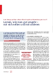 Vorschauseite 1: Lernen, wie man gut umgeht – mit sich selbst und mit anderen