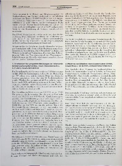 Vorschauseite 2: Rechtsprechungsübersicht Österreich
