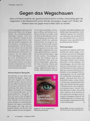 Vorschauseite 1: Gegen das Wegschauen