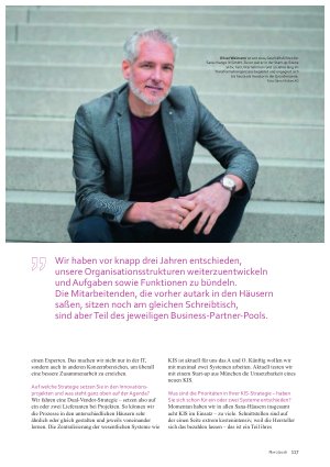 Vorschauseite 2: Change-Management „Zentralisierung ist das A und O“