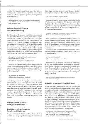 Vorschauseite 3: Nicht in ein Kästchen passend Herausforderungen und Sensibilisierungsbedarfe bei der Einbettung von Genesungsbegleiter_innen