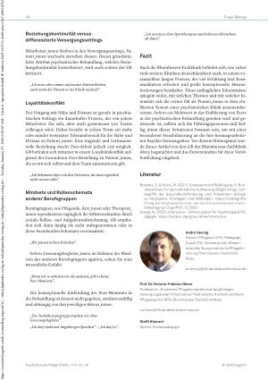 Vorschauseite 4: Nicht in ein Kästchen passend Herausforderungen und Sensibilisierungsbedarfe bei der Einbettung von Genesungsbegleiter_innen