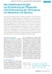 Vorschauseite 1: Das Independent-Projekt zur Erweiterung der Pflegerolle und Verbesserung der Versorgung von Menschen mit Demenz