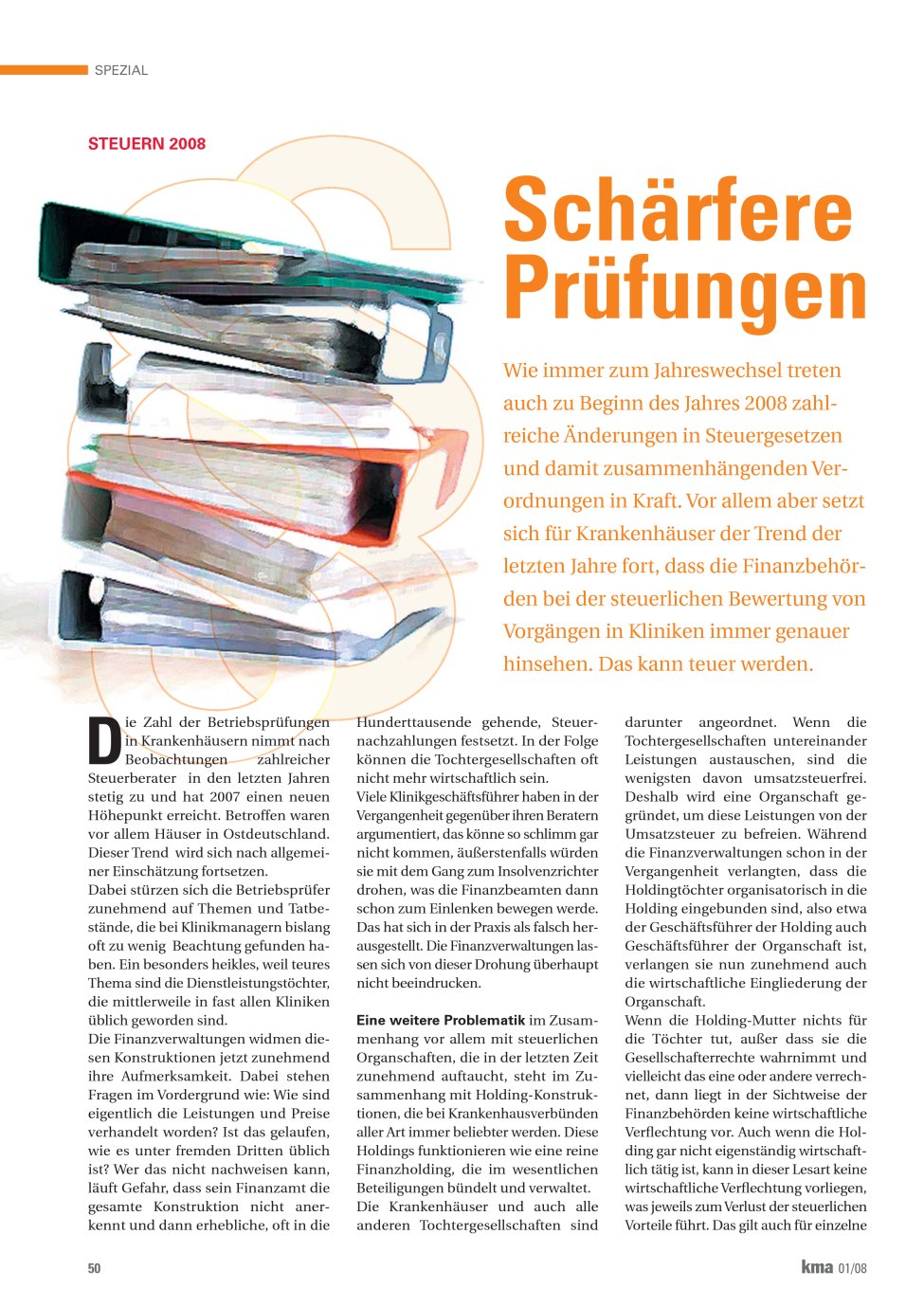 Vorschauseite 1: Schärfere Prüfungen