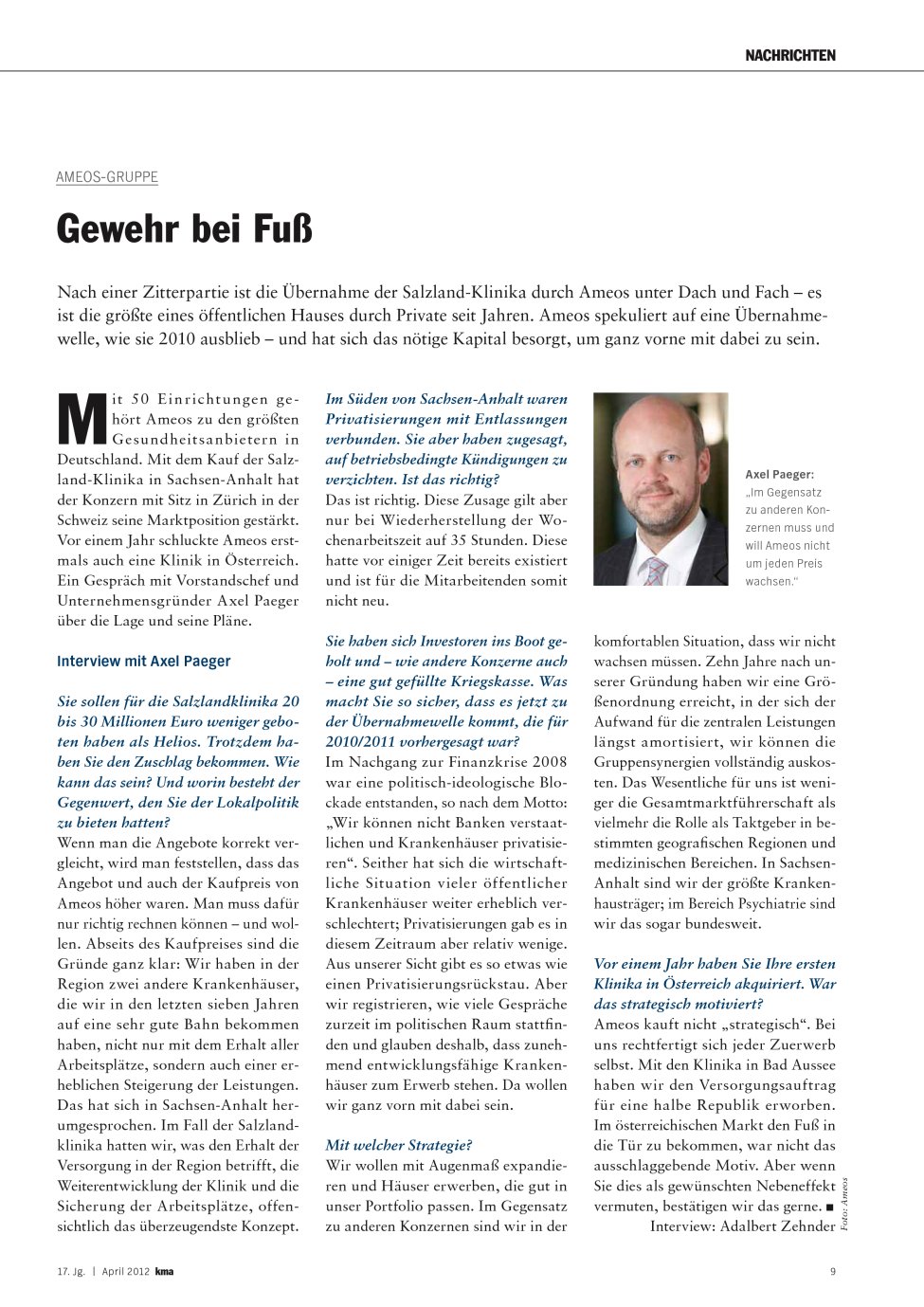 Vorschauseite 1: Gewehr bei Fuß