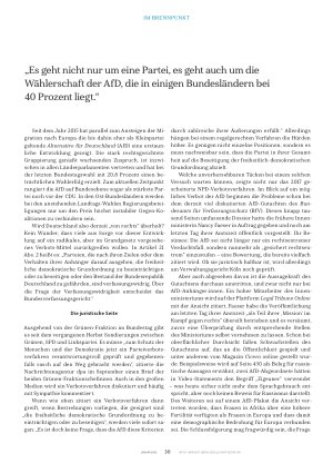 Vorschauseite 3: Für oder gegen Verbot?