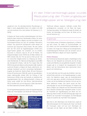 Vorschauseite 3: Auswirkungen einer aktivitätsorientierten Physiotherapie mit und ohne Training der Augenbewegung auf das dynamische Gleichgewicht, die funktionelle Mobilität und die Augenbewegung…