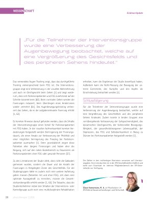 Vorschauseite 5: Auswirkungen einer aktivitätsorientierten Physiotherapie mit und ohne Training der Augenbewegung auf das dynamische Gleichgewicht, die funktionelle Mobilität und die Augenbewegung…